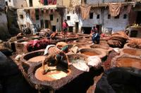 FES TANNERIES - THE DYEING VATS